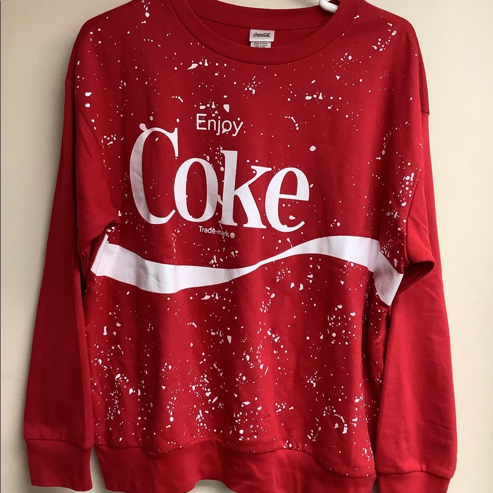 Coca-Cola graphic sweatshirt